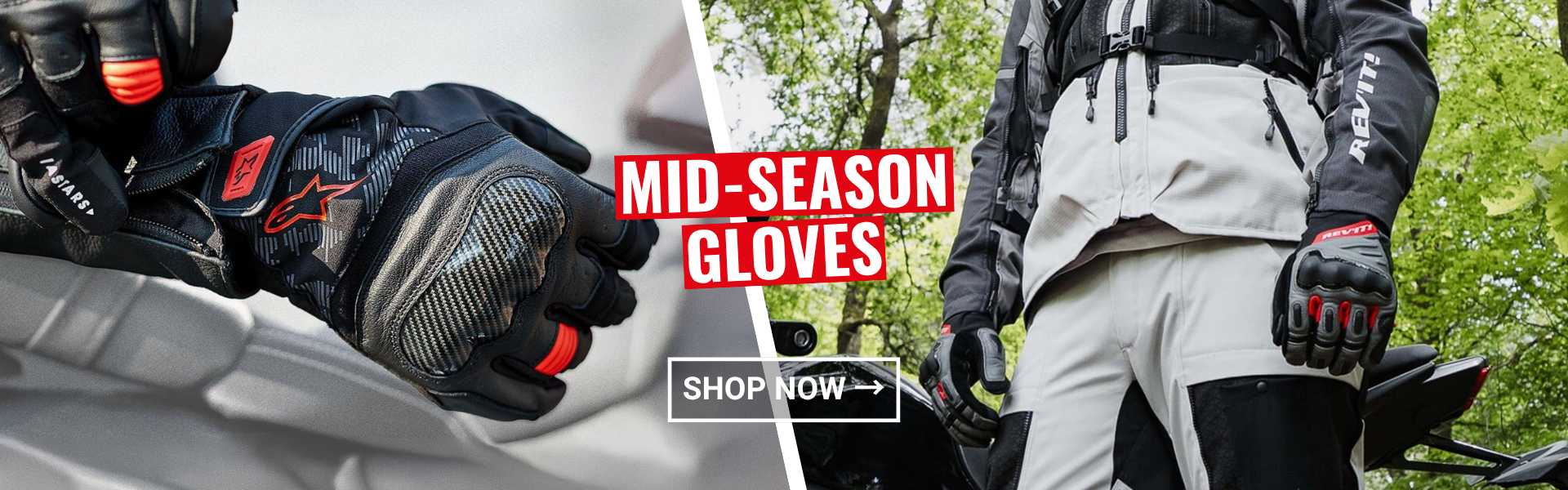 Mid-season gloves